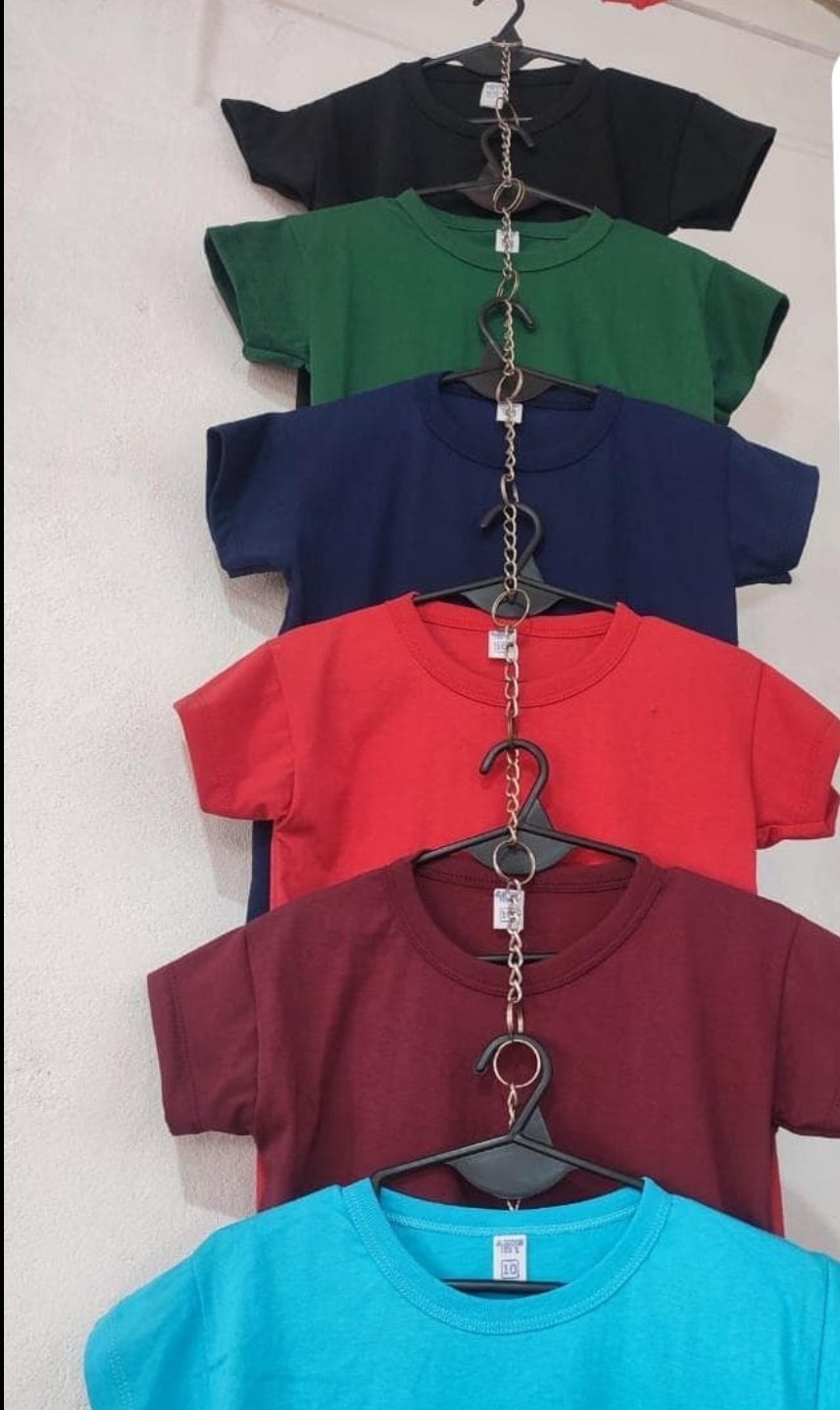 Remeras Lisas Nene Nena Niños - Imagen 2