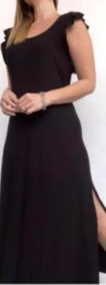 Vestido Largos. con Voladitos de Calidad Morly - Imagen 3