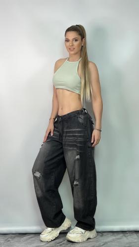 Jeans Baggy con Regulador - Miniatura 2