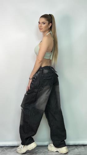 Jeans Baggy con Regulador - Miniatura 3