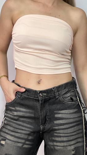 Jeans Wide Leg Desflecado - Miniatura 6
