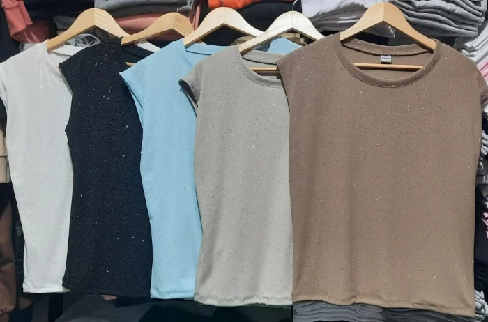 Musculosa  Micromorley con Gliter