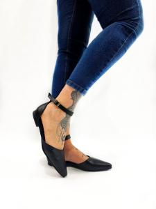 Melissa Stiletto bajo Chatita con Pulsera Color Negro - Miniatura 1
