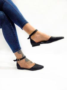 Melissa Stiletto bajo Chatita con Pulsera Color Negro - Miniatura 2
