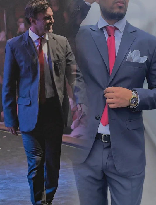 Traje de Hombre Entallado 2 Piezas