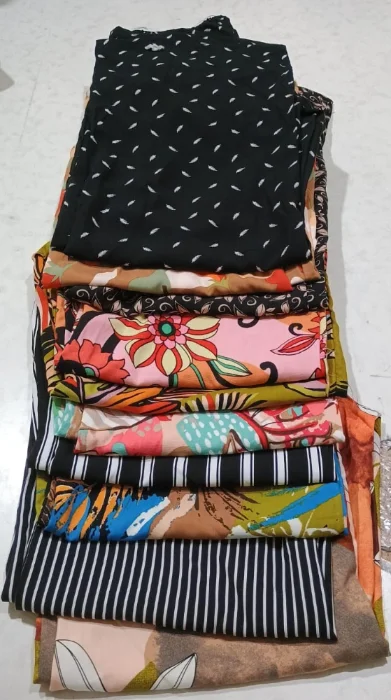 Palazos para Mujer. de Lino Estampado y de Fibrana Poplin