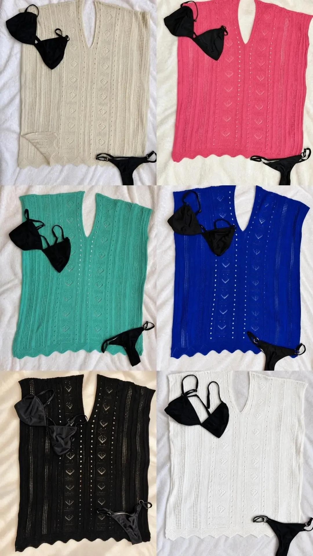Vestido Playero Rombo - Imagen 3