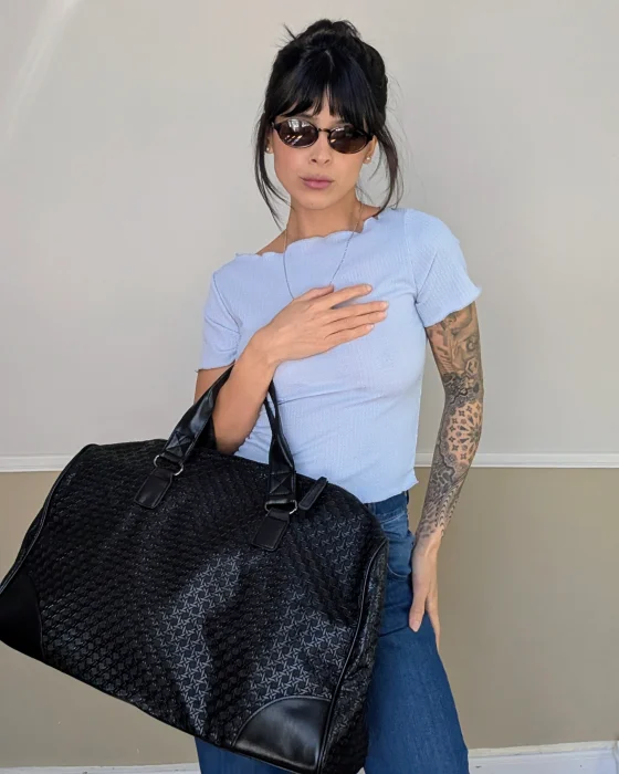 Bolso Eco Cuero Viaje/ Gym