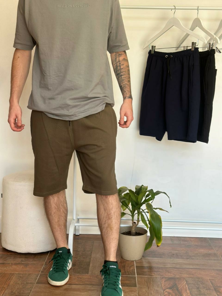 Bermuda de Hombre  Rustico  con Bolcillo Chino y Cierre - Imagen 4