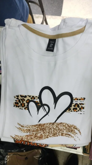 Remeras Algodón Peinado Dama Talles Grandes