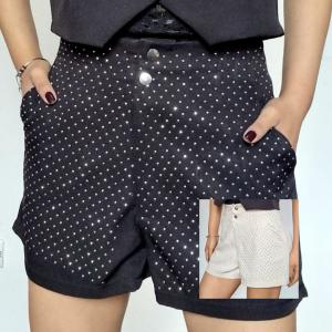 Shorts Sastrero C/ Strass