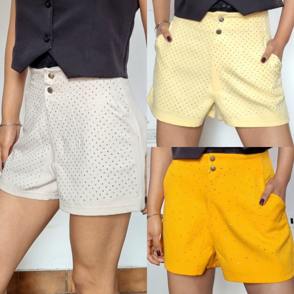 Shorts Sastrero C/ Strass - Imagen 2