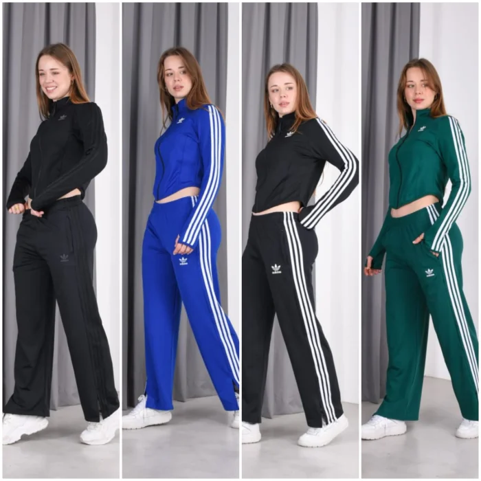 Conjunto Deportivo Adi de Mujer (palazo+campera)