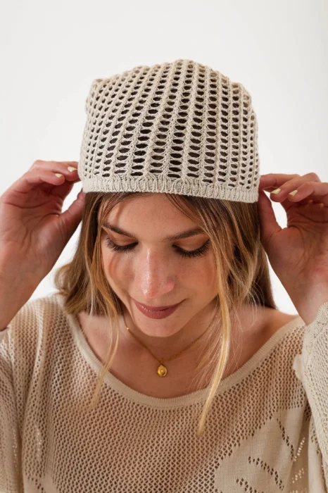 Gorro Crochet Algodon