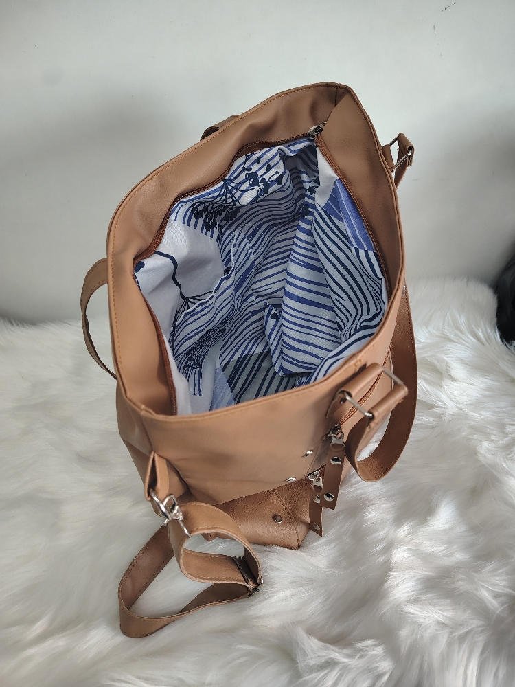 Cartera Bolso Cuero Ecológico - Imagen 3