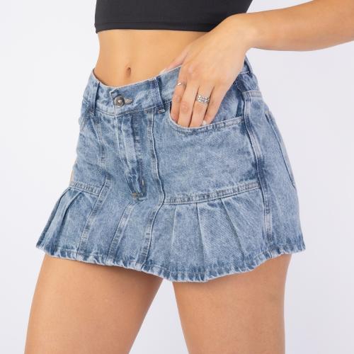 Shorts Pollera Cali Tiro bajo