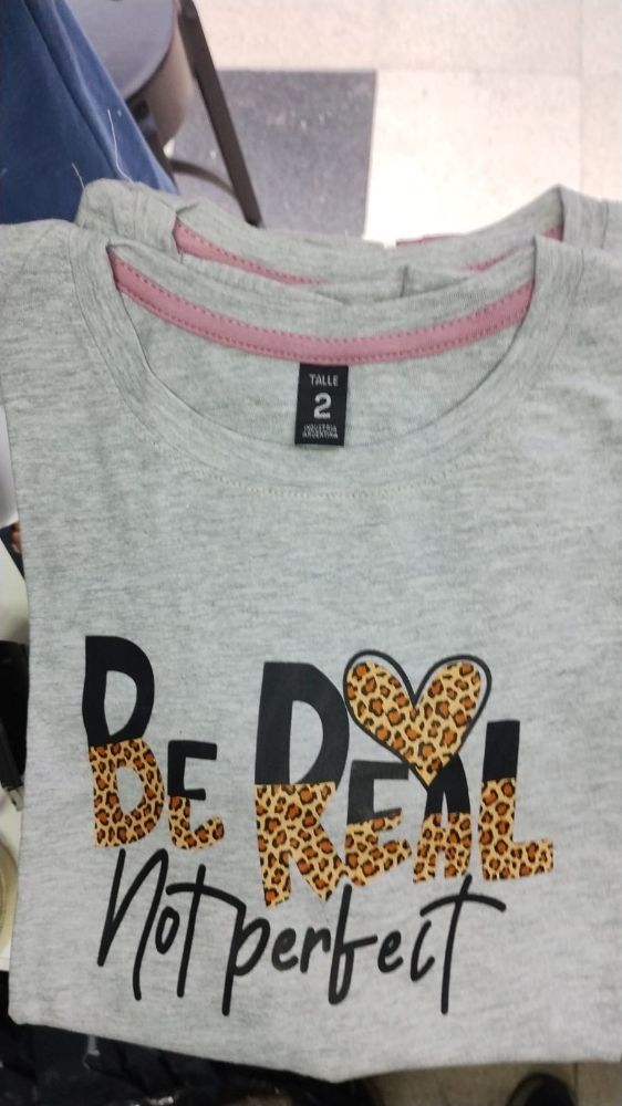 Remeras Dama Estampadas Algodón Peinado Talles Grandes - Imagen 7
