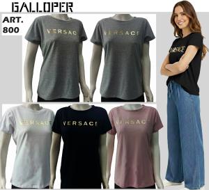 Remera de Dama Algodón Peinado Jersey