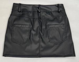 Pollera Clasica con Bolsillos Cuerina - Miniatura 6