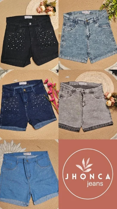 Short con Brillos Talles Especiales