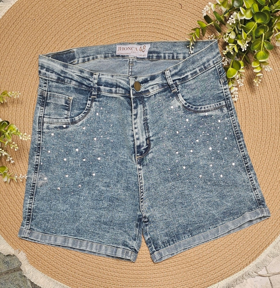 Short con Brillos Talles Especiales - Imagen 2