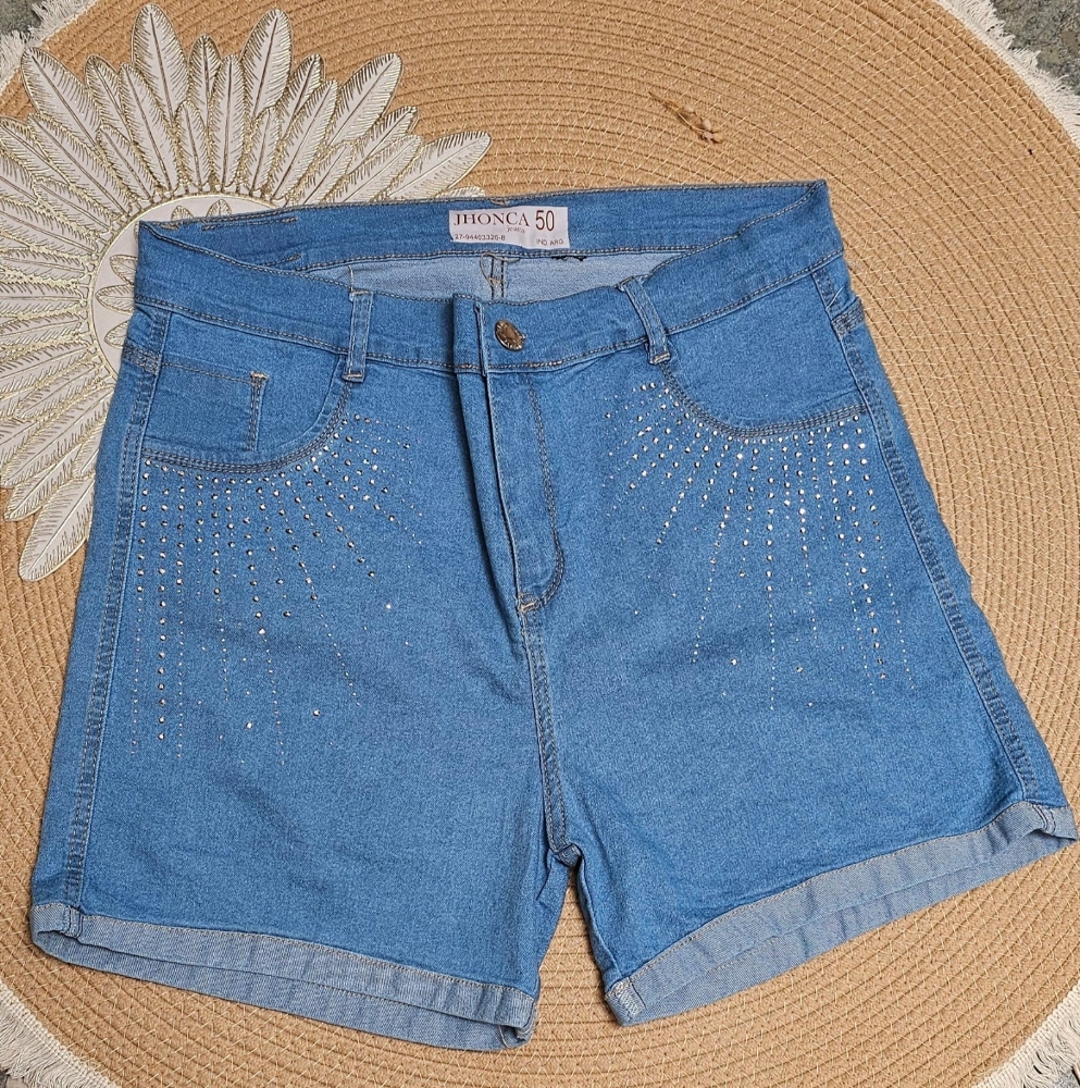 Short con Brillos Talles Especiales - Imagen 4