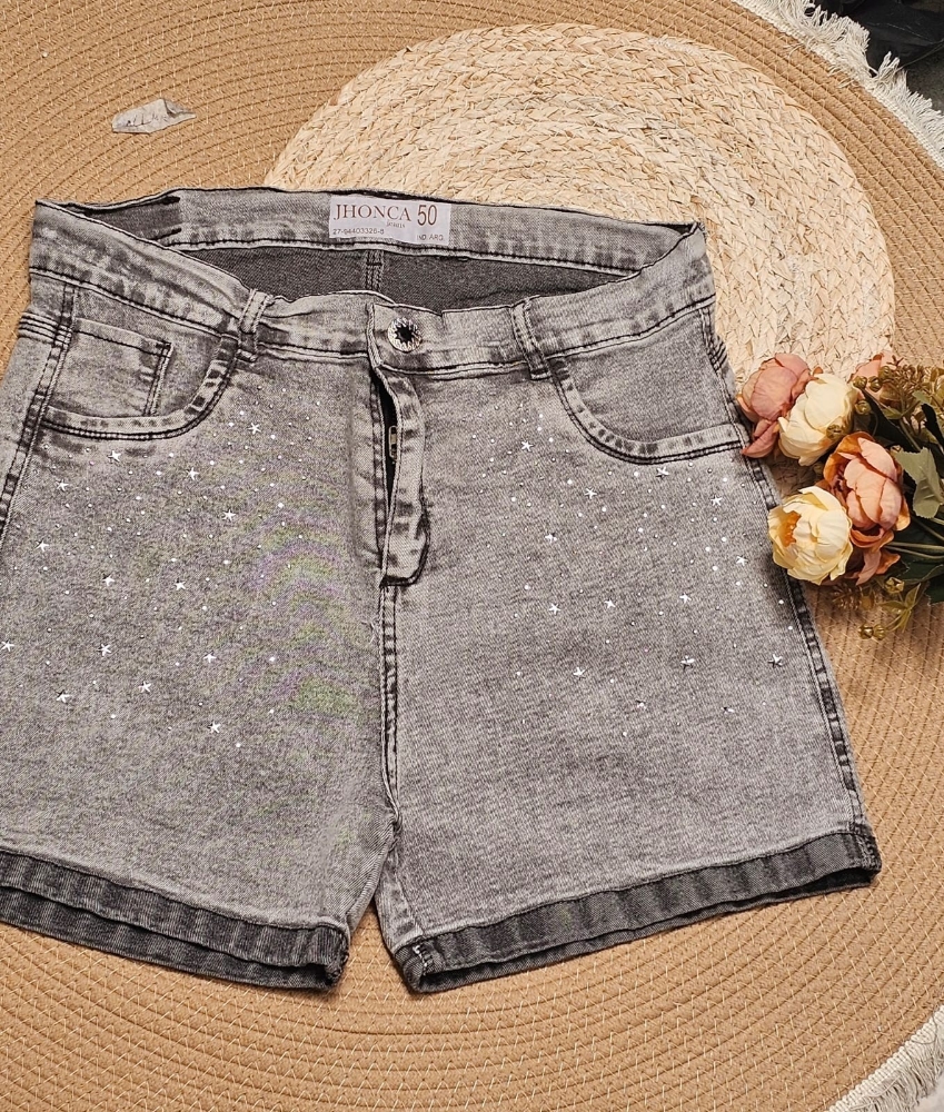 Short con Brillos Talles Especiales - Imagen 5
