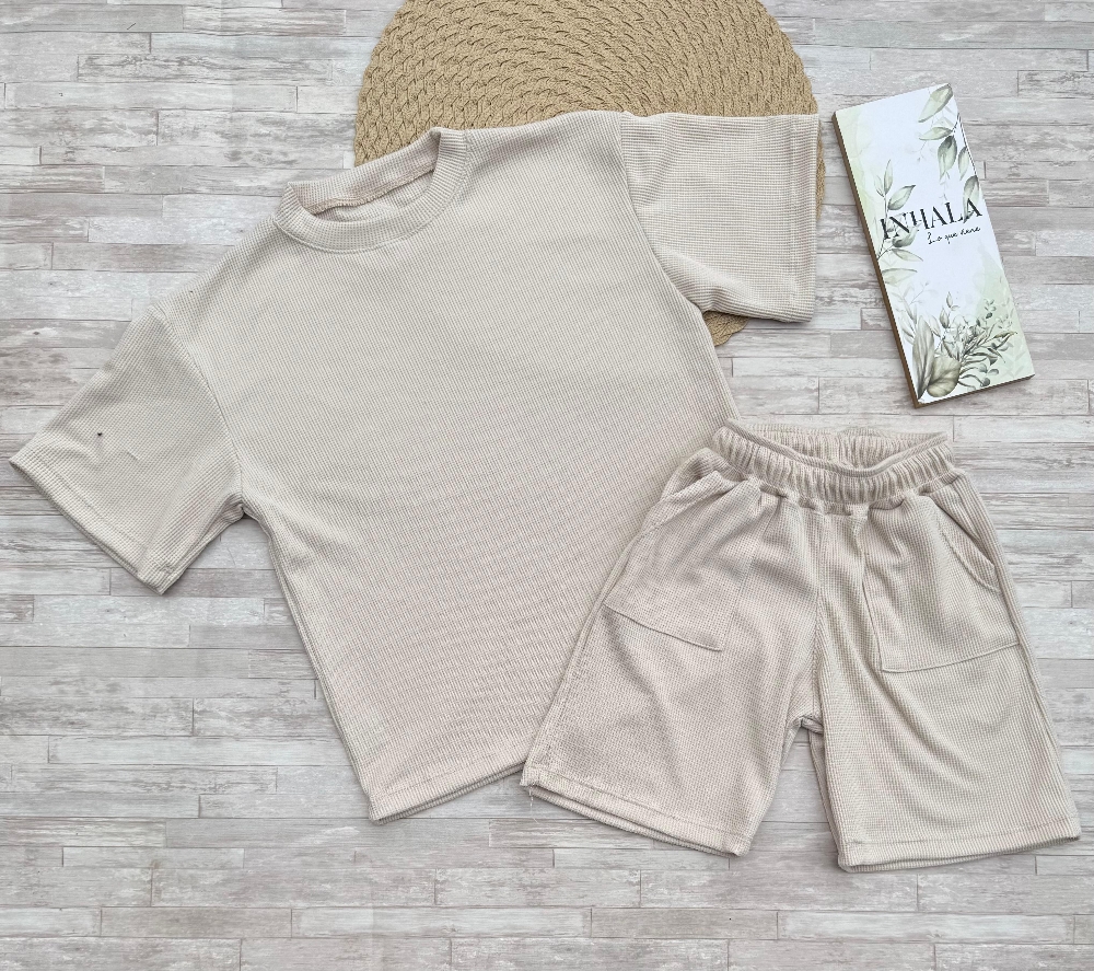 Conjunto Overcice  Whafle   Niño - Imagen 3