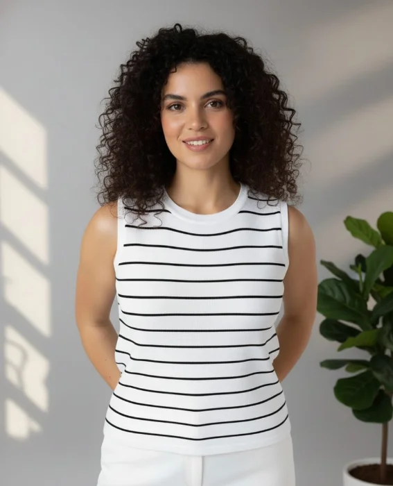 Musculosa Hilo con Lycra