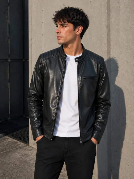 Campera de Ecocuero