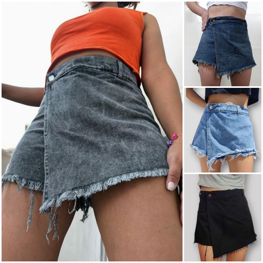 Short Pollera Jean - Imagen 2