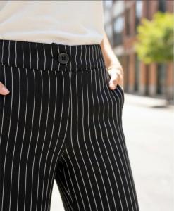 Pantalón de Vestir Rayado - Miniatura 2