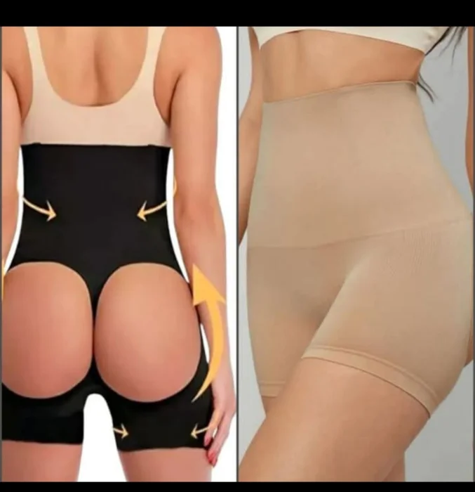 Shorts Faja con Abertura Levanta Cola