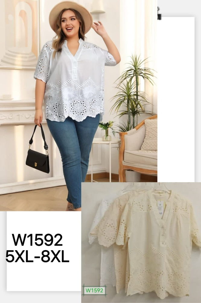 Camisola Bordada  Talles Grandes - Imagen 2