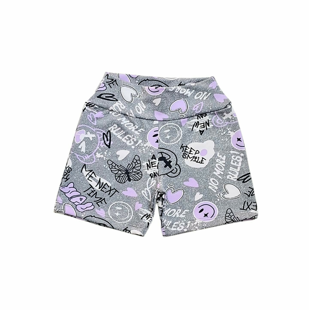 Short de Retro Estampada Nena - Imagen 2