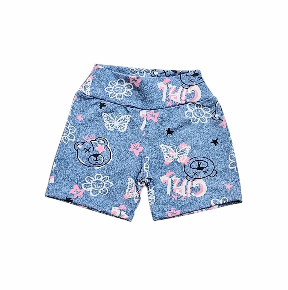 Short de Retro Estampada Nena - Imagen 3