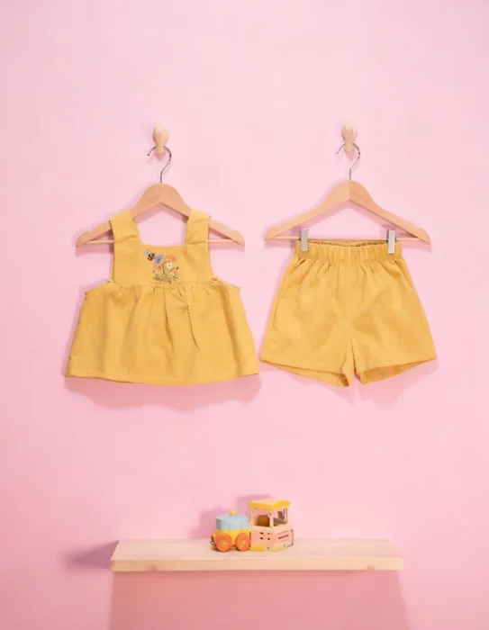 Musculosa + Shorts Lino con Algodón