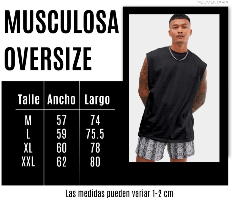 Musculosa Overzide - Imagen 3