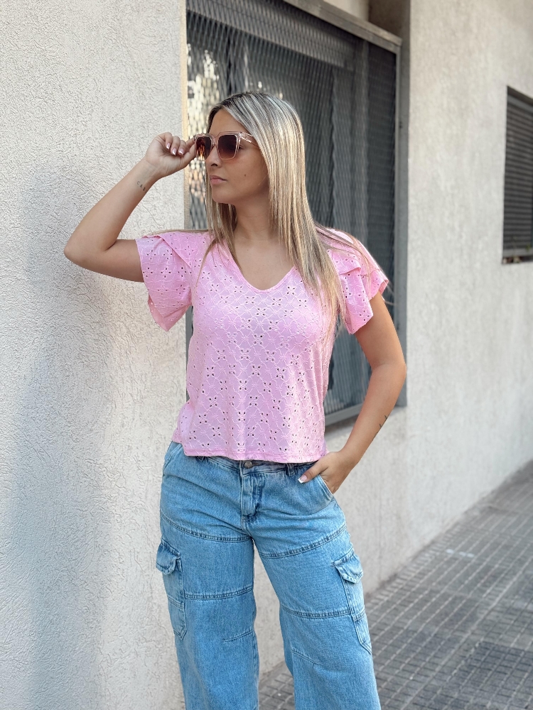 Blusa de Broderie Tulipán - Imagen 2