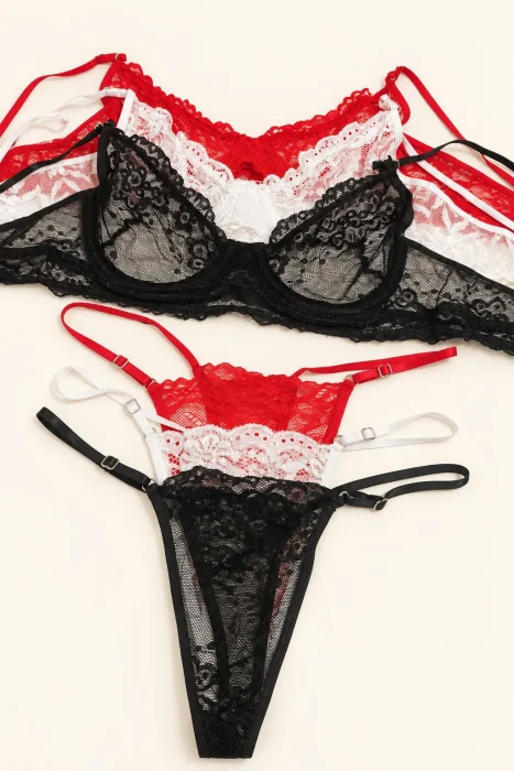 Conjunto Encaje con Aro
