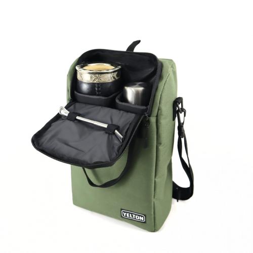 Matera Mochila Morral Calidad Premium Yelton Porta Bombilla Mate