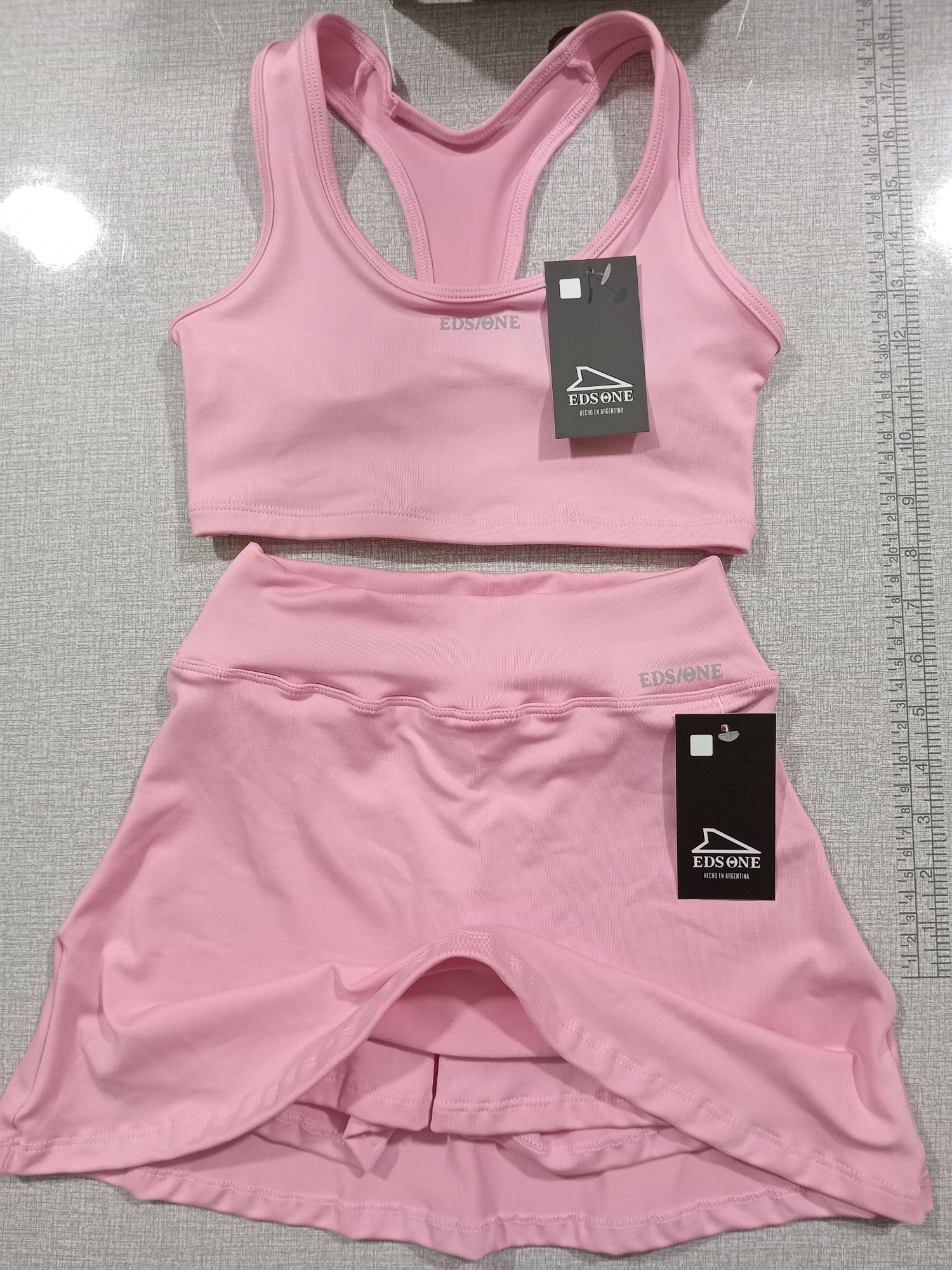 Conjunto Short Pollera Top Niña - Imagen 5