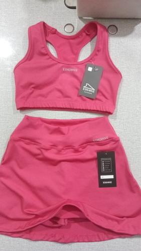 Conjunto Short Pollera Top Niña