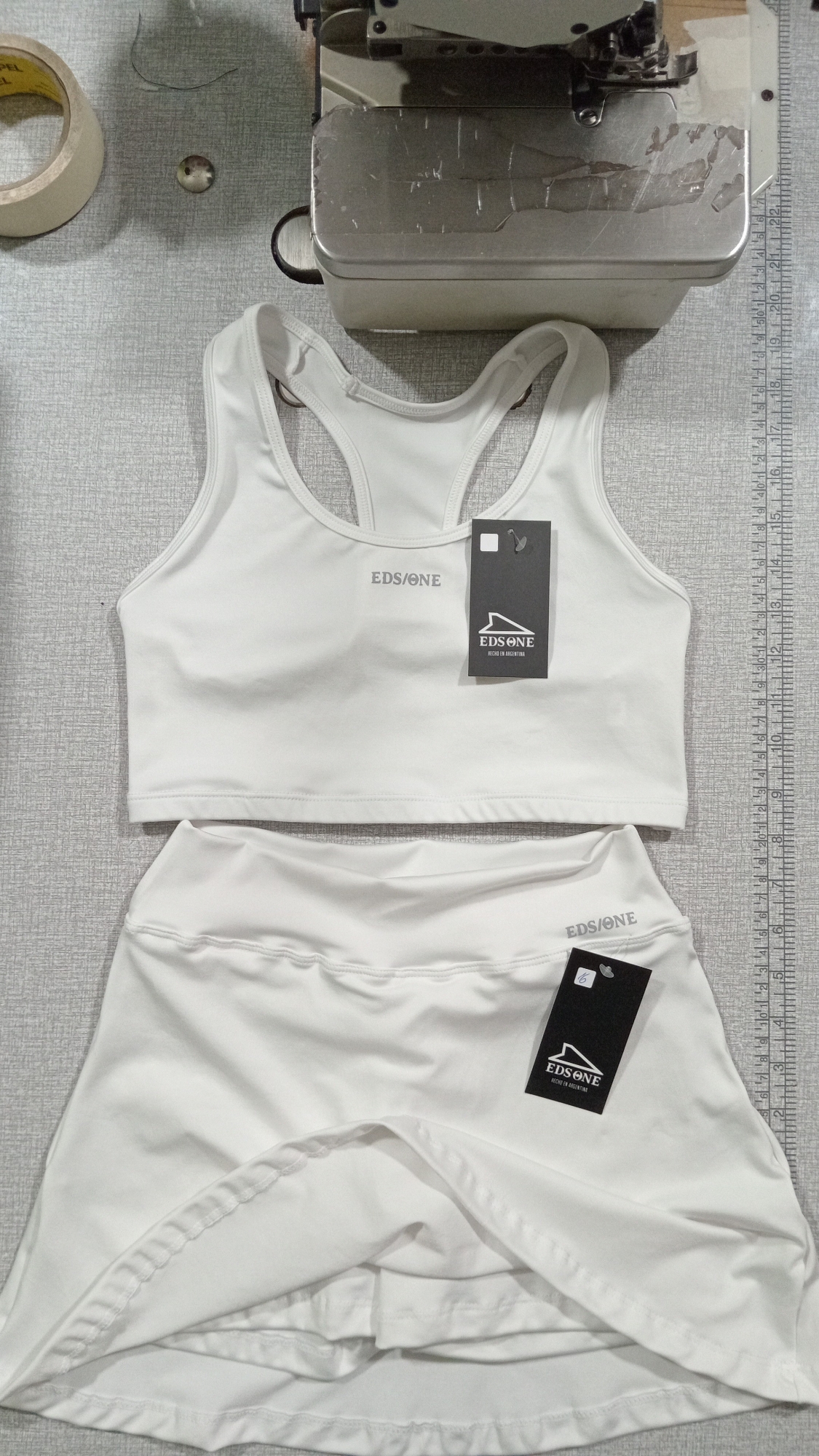Conjunto Short Pollera Top Niña - Imagen 6