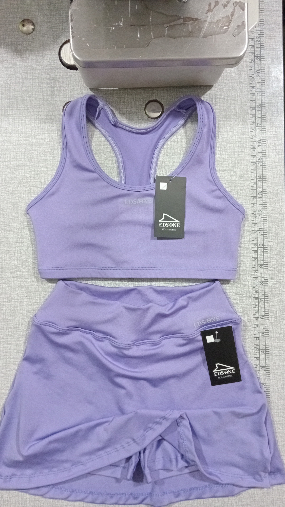 Conjunto Short Pollera Top Niña - Imagen 2