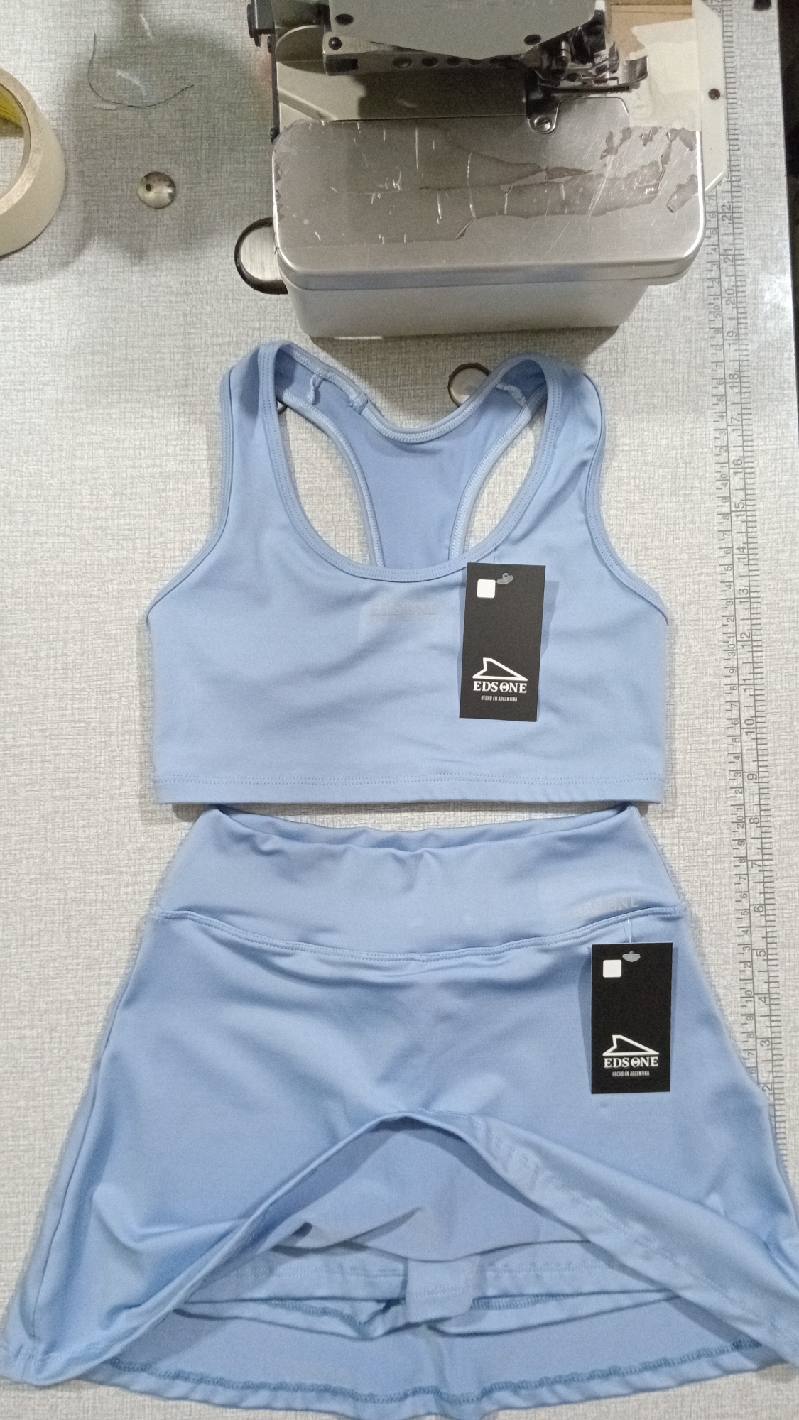 Conjunto Short Pollera Top Niña - Imagen 3