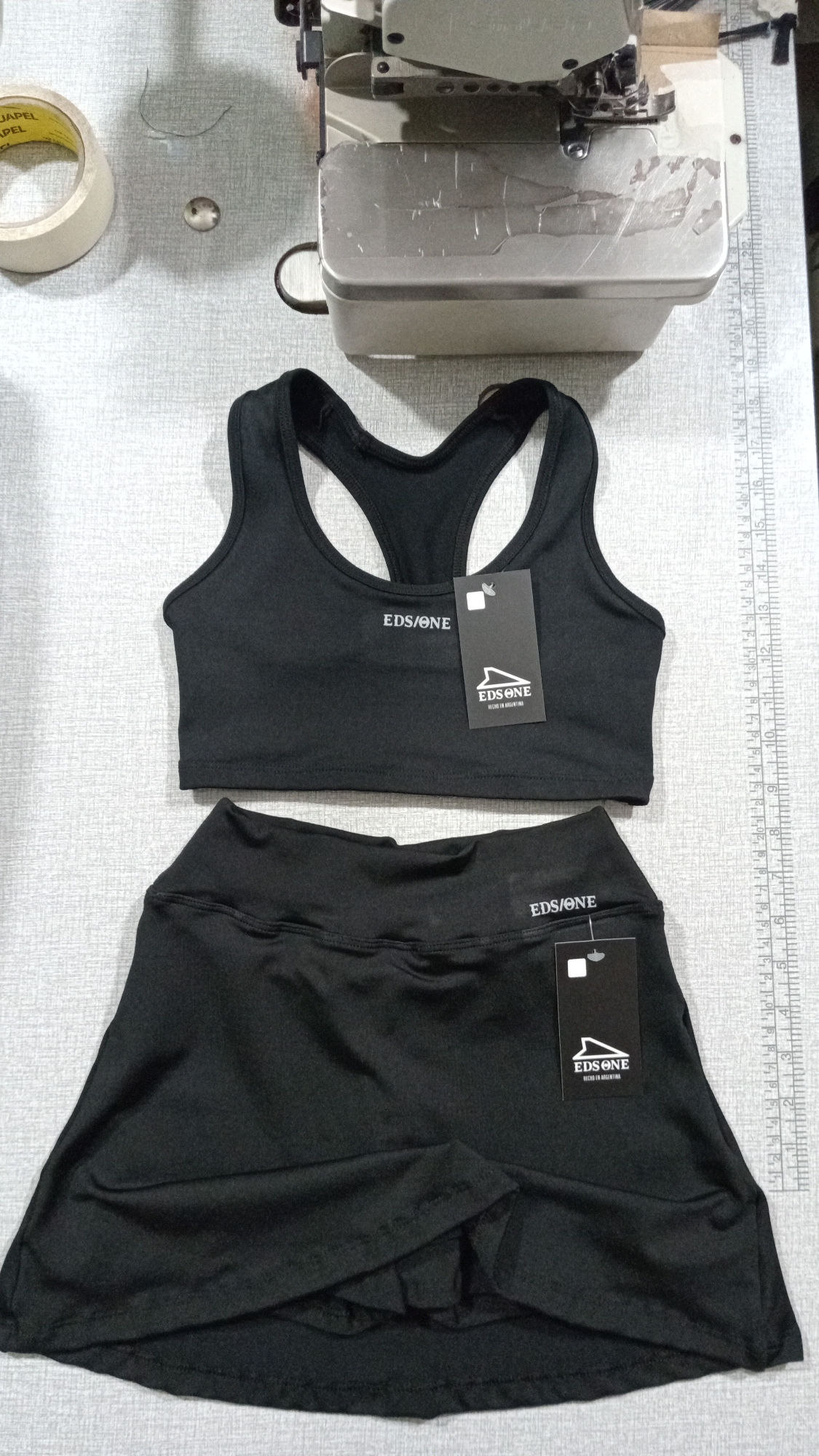 Conjunto Short Pollera Top Niña - Imagen 4