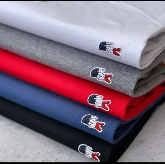 Remeras Lcoste Francia Algodón Peinado