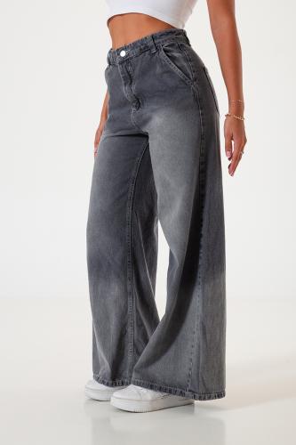 1290.20 Super Wide Leg Gris Degrade - Miniatura 4