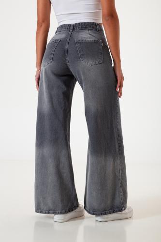 1290.20 Super Wide Leg Gris Degrade - Miniatura 5